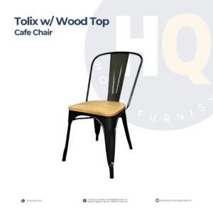 Tolix w/ Wood Top