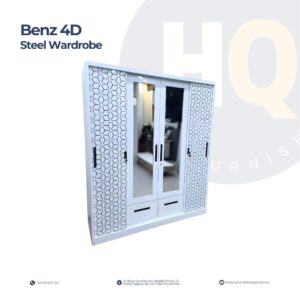 Benz 4D Steel Wardrobe