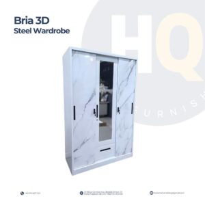 Bria 3D Steel Wardrobe