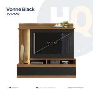 Vonne Black TV Rack