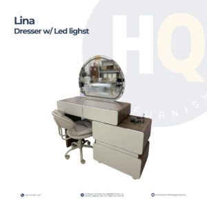 Lina Dresser w/ Led Lights