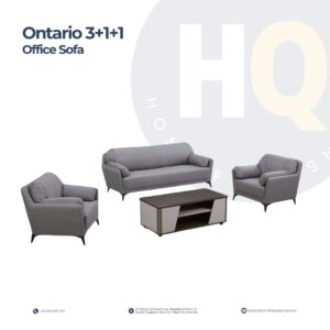 Ontario 3+1+1 Office Sofa