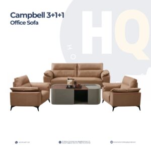 Campbell 3+1+1 Office Sofa