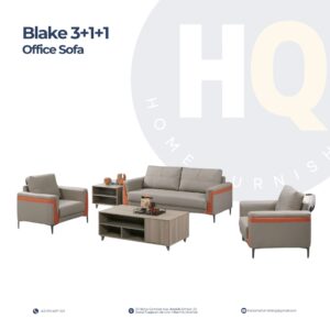 Blake 3+1+1 Office Sofa