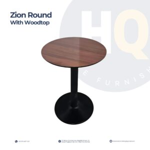 Zion Round w/ Wood Top