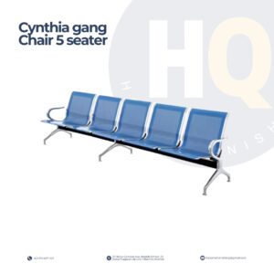 Cynthia Gang Chair 5 seater